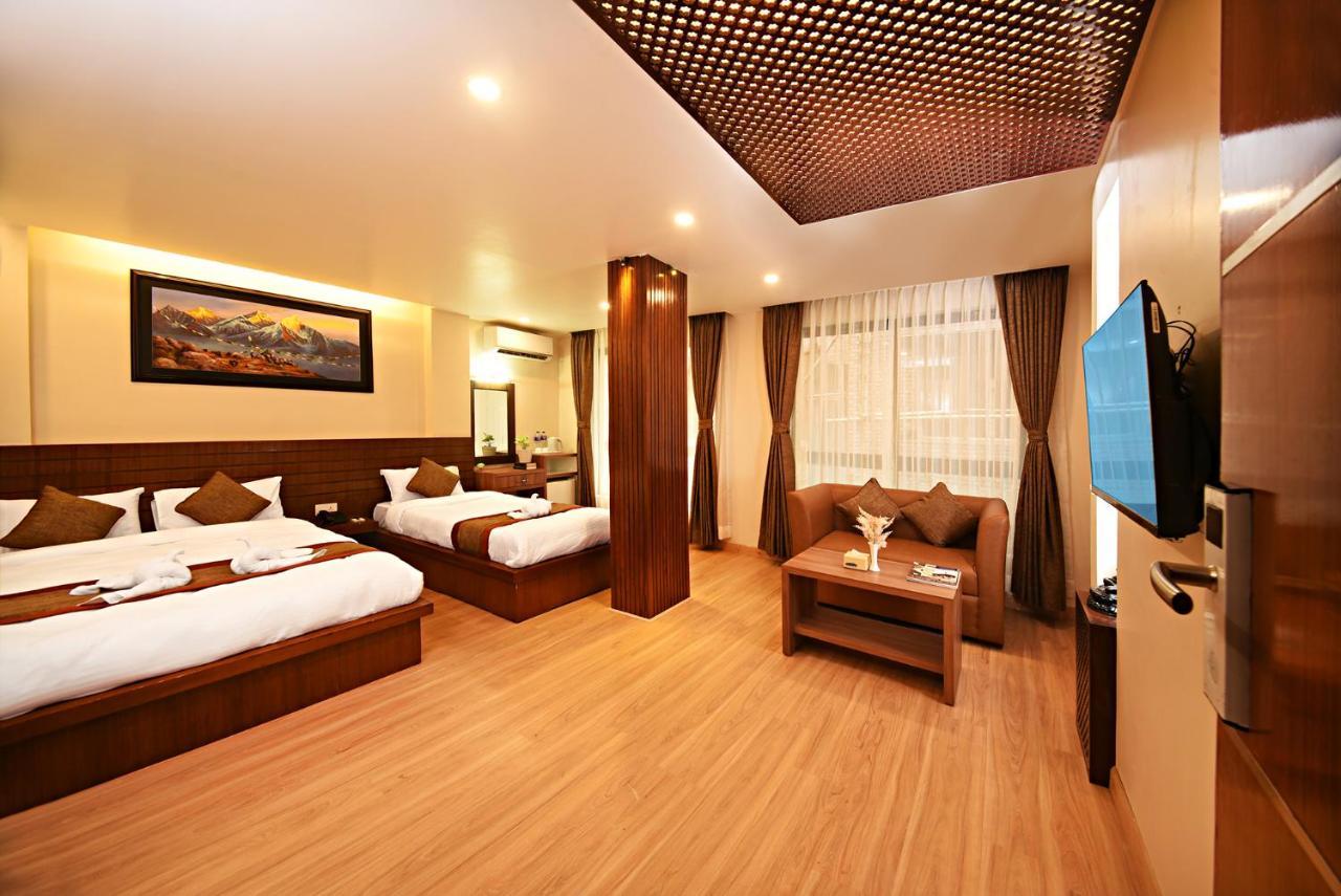 Capital Boutique Hotel Kathmandu Bagian luar foto